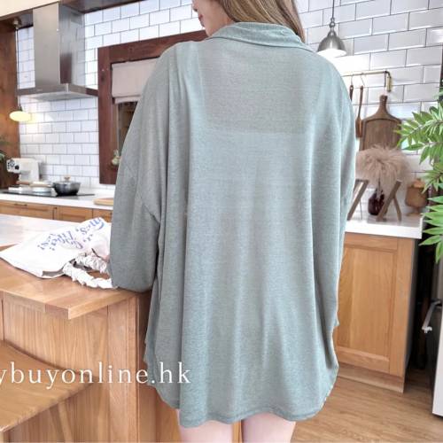 Whybuyonline 防曬綿綿薄外套 白色 軍綠色 (原價$239)