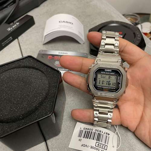 G shock DW5600 鋼帶改裝