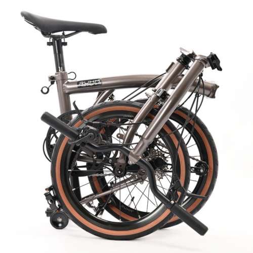 2024 新款 RUHM C7 7速 鉻鉬鋼折叠車 送前後蛙燈叮叮