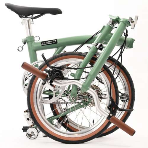 2024 新款 RUHM C7 7速 鉻鉬鋼折叠車 送前後蛙燈叮叮