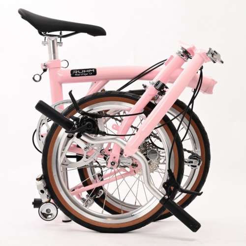 2024 新款 RUHM C7 7速 鉻鉬鋼折叠車 送前後蛙燈叮叮