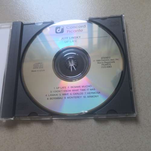 JEFF LINSKY UP LATE 美版