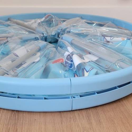 嬰兒游泳桶家用寶寶游泳池室內加厚可折叠透明浴盆洗澡桶