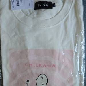 男女合用白色短袖加大碼 ちいかわ CHIIKAWA