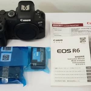 Canon EOS R6 Body ( r 6 第1代 淨機身) - 99% New , 快門次數 SC 4180次，DCFEVER ...