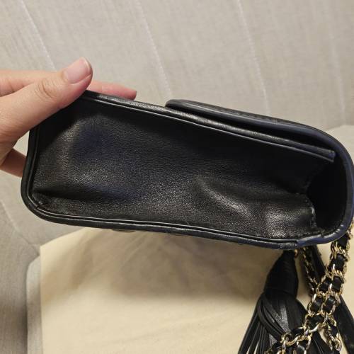 Tory Burch 黑色金鏈手袋