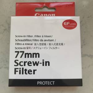 原廠Canon 77mm Protect Filter 全新 77mm濾鏡
