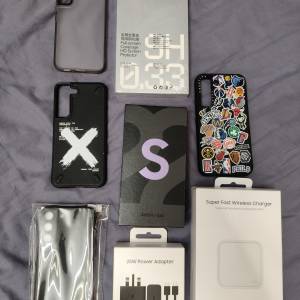 Samsung S22 256gb 紫色,送casetify套，無線充電，芒貼