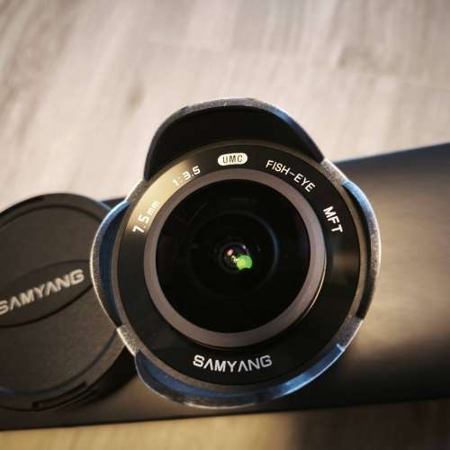 Samyang 7.5mm M43 fisheye MFT