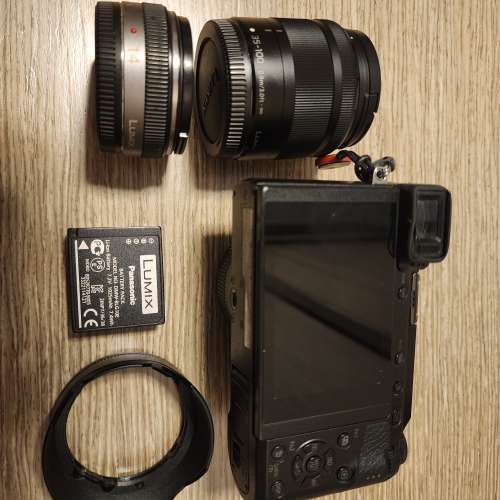 Panasonic GX85 + 14 f/2.5 + 20 f/1.7 + 35-100 f/4-5.6