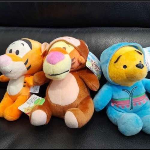大量全新迪士尼毛公仔小熊維尼跳跳虎米妮鬆弛熊巴斯光年布甸狗new Disney soft toy...