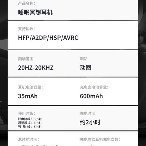 8GB內存 內置播放器降噪藍牙耳機 Wireless earphones🎧