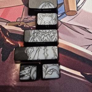 Keycap ABS OEM 透光鍵帽 流螢 Firefly 星穹鐵道