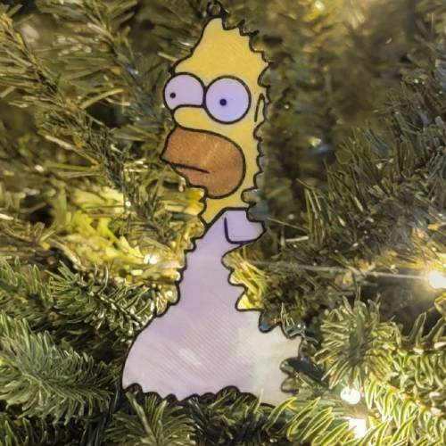 [最新獨家] Simpson 阿森一族 Homer meme 謎因 聖誕裝飾 3D打印 禮物