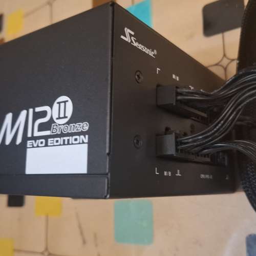 出售名牌Seasonic 750w全模銅牛