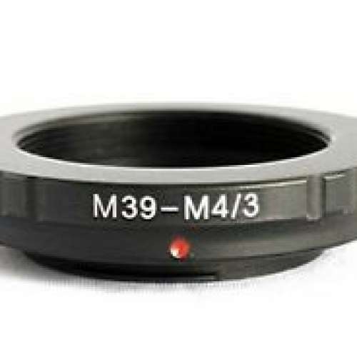 L39 Screw Mount Leica & Russian Thread Mount Lens To M43 Mount Adaptor (金屬...