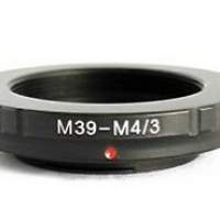 L39 Screw Mount Leica & Russian Thread Mount Lens To M43 Mount Adaptor (金屬...