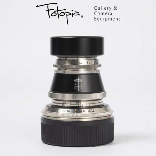 || Voigtlander Heliar Vintage Line VM 50mm F3.5 / NCP Limited / Nickel Finish ||