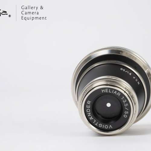 || Voigtlander Heliar Vintage Line VM 50mm F3.5 / NCP Limited / Nickel Finish ||