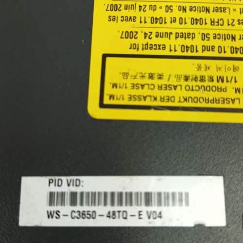 WS-C3650-48TQ-E Catalyst 3650 Switch Cisco