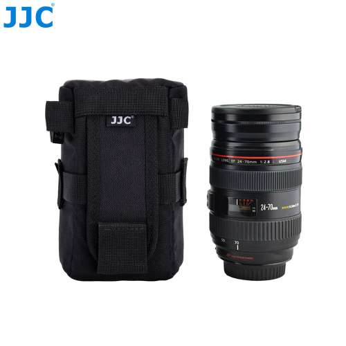 JJC DLP-3 Deluxe Lens Pouch 防水、防震物料鏡頭袋 (Interior Size is 80 x 155mm)