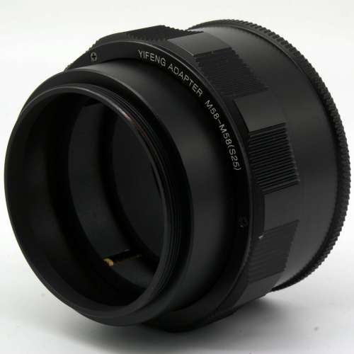 Yifeng M58 to M58 25 - 55mm Adjustable Focusing Helicoid Adapter Extension Tube