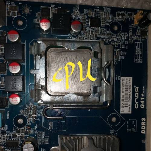 讓售閑置昂達G41+電腦主板(小板)