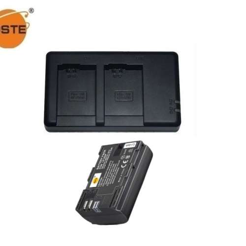 DSTE LP-E6P Rechargeable Lithium-ion Battery With Dual USB Charger 代用鋰電池...