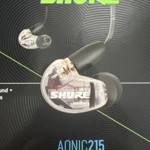 新淨Shure Aonic 215 行貨