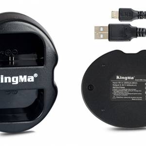 KINGMA K-LP-E6P Rechargeable Lithium-ion Battery With  USB Dual Battery Charger