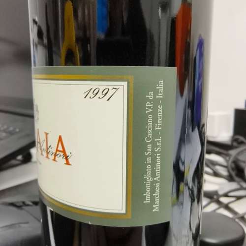 2000 WS Top 100#1 - 1997 Marchesi Antinori Solaia Toscana IGT(RP96)