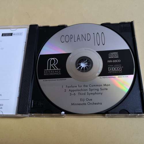 RR - COPLAND 100 HDCD 美版