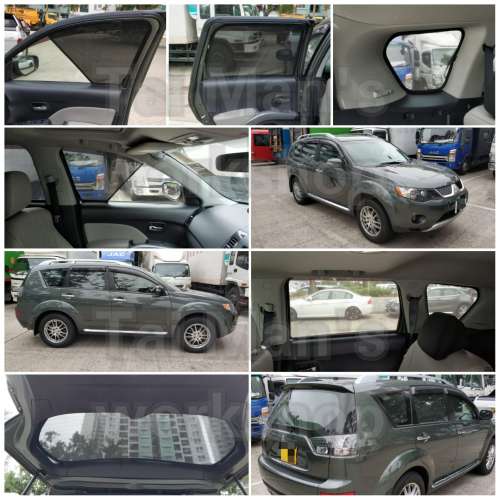 Mitsubishi Outlander 全車磁石濾光窗網太陽擋
