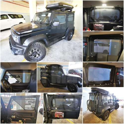Suzuki Jimny 全車濾光窗網太陽擋