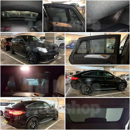 Mercedes-Benz GLE ML 全車磁石濾光窗網太陽擋