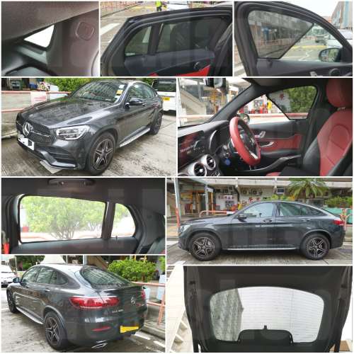 Mercedes-Benz GLE ML 全車磁石濾光窗網太陽擋
