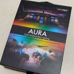 全新 Aura 燈條 6.5ft 燈帶 LED 6500K lights 聖誕燈飾