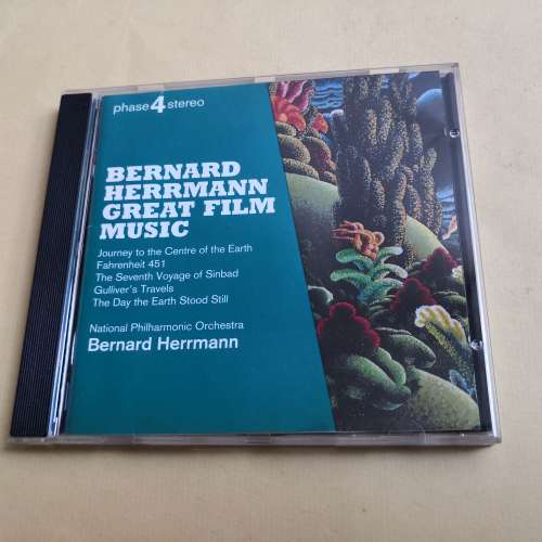 BERNARD HERRMANN GREAT  FILM MUSIC 德版介子銀圈