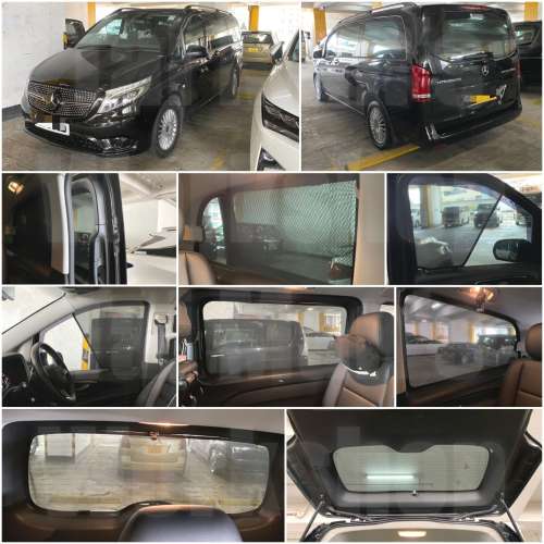 W447 VITO 全車濾光窗網太陽擋