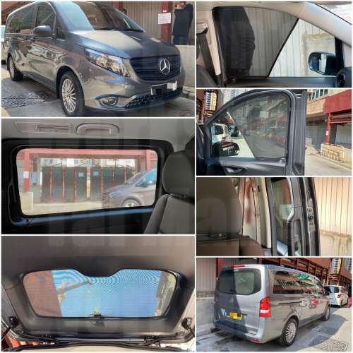 W447 VITO 全車濾光窗網太陽擋