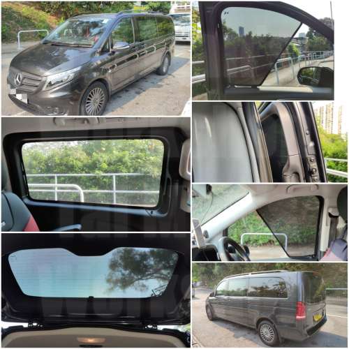 W447 VITO 全車濾光窗網太陽擋