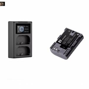 FB-LP-E6P(G) R24 / LP-E6NH Rechargeable Lithium-ion Battery With LCD Charger