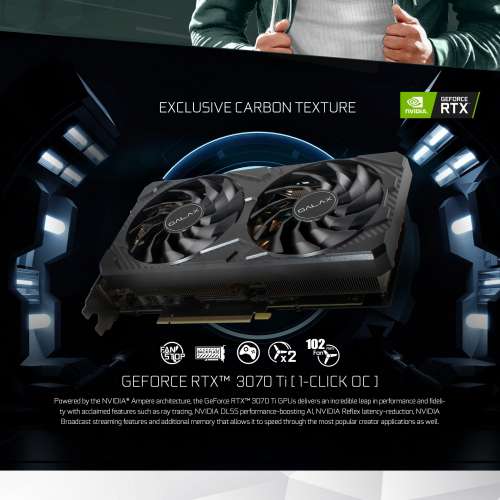 GALAX GeForce RTX™ 3070 Ti 短卡