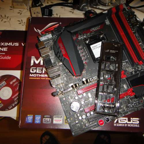 ASUS 華碩 ROG MAXIMUS VII GENE M.2 SATA 6Gb/s USB 3.0 Intel Z97 mATX  主機板