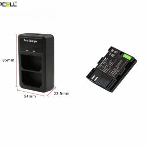 TPCELL LP-E6P Rechargeable Lithium-ion Battery With LCD Display Charger