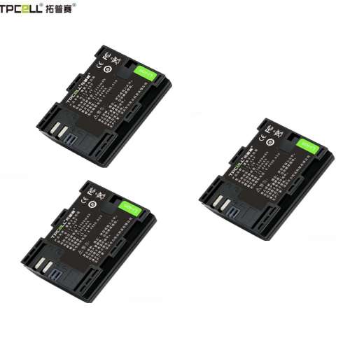 TPCELL LP-E6P Rechargeable Lithium-ion Battery With LCD Display Charger
