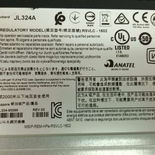 HPE Aruba Networking 2930M 24 Smart Rate PoE+ 1‑slot Switch JL324A