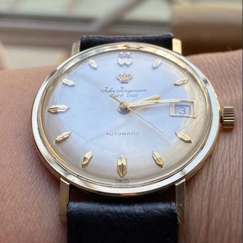 Jules jurgensen watch 14K 手錶