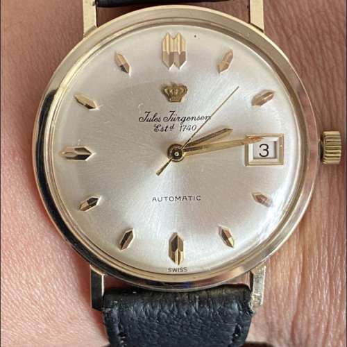 Jules jurgensen watch 14K 手錶
