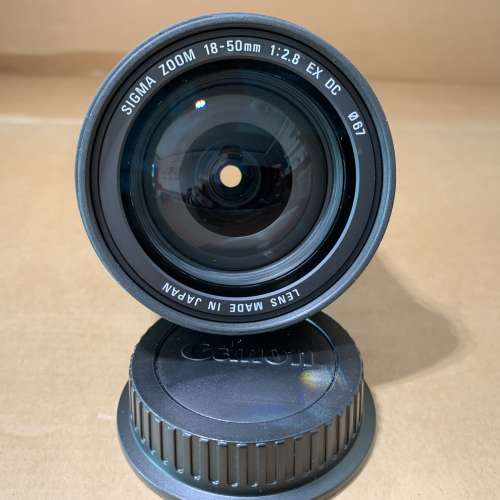 SIGMA 18-50mm F/2.8 DC lens for Canon mount